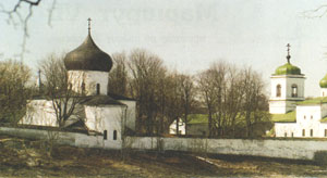 Мирожский монастырь. Собор Спаса Преображения